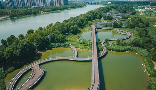以水潤城，城發(fā)集團(tuán)生態(tài)項(xiàng)目為鄭州注入“水的靈動”